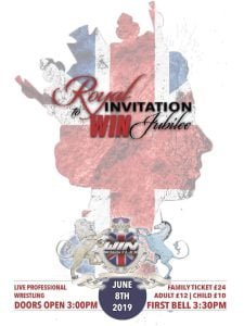 A Queens head similar to that of an pound coin in the UK in union jack flag colours with the win logo in what looks like a coat of arms,